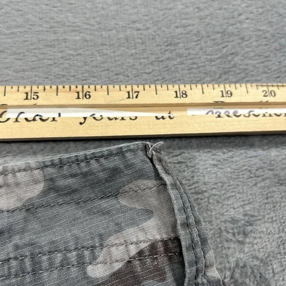 Wrangler Cargo Shorts Mens 36 Green Camo 10" Ripstop Utility Military - Picture 6 of 10